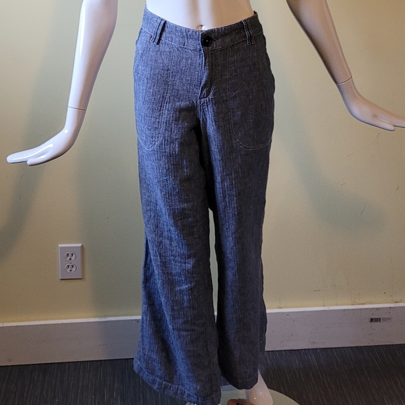 Pilcro and the Letterpress Denim - Pilcro and the Letterpress Linen Blend Trouser Jeans, VGUC, Size 12